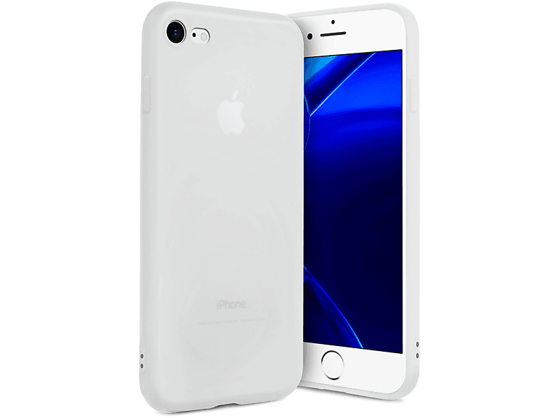 ONEFLOW SlimShield Pro Case, Backcover, Apple, iPhone 7 / iPhone 8, Weiß