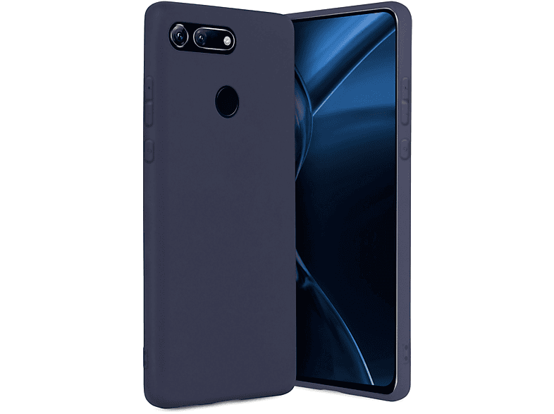 ONEFLOW SlimShield Pro Honor Huawei, Backcover, Blau 20, View Case