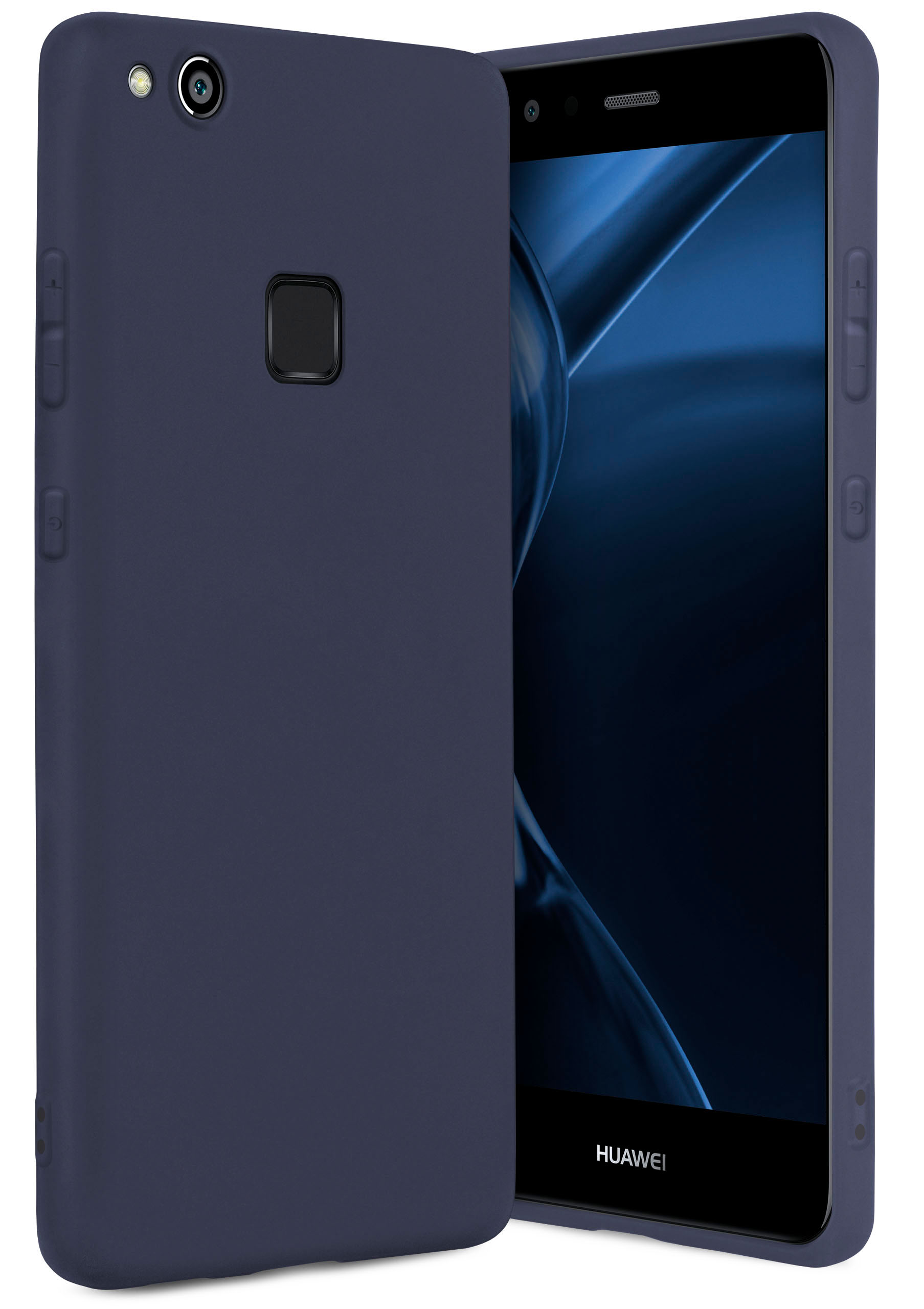 ONEFLOW SlimShield Pro Case, Blau Backcover, Huawei, P10