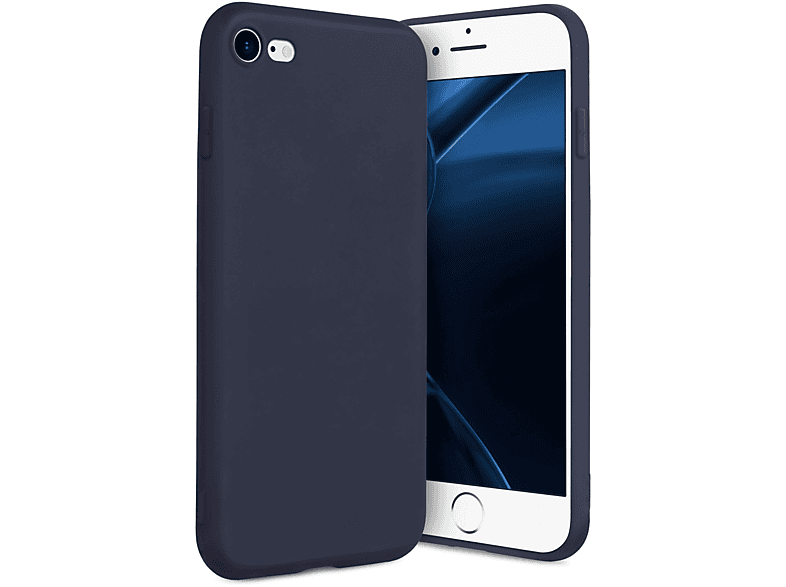 ONEFLOW SlimShield Pro Case, Backcover, Apple, iPhone 7 / iPhone 8, Blau