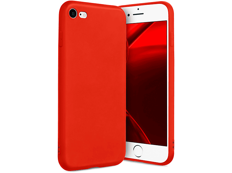 Apple, 7 / 8, Backcover, Rot SlimShield ONEFLOW Case, Pro iPhone iPhone