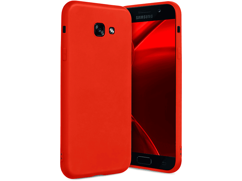ONEFLOW SlimShield Pro Case, Backcover, Samsung, Galaxy A5 (2017), Rot
