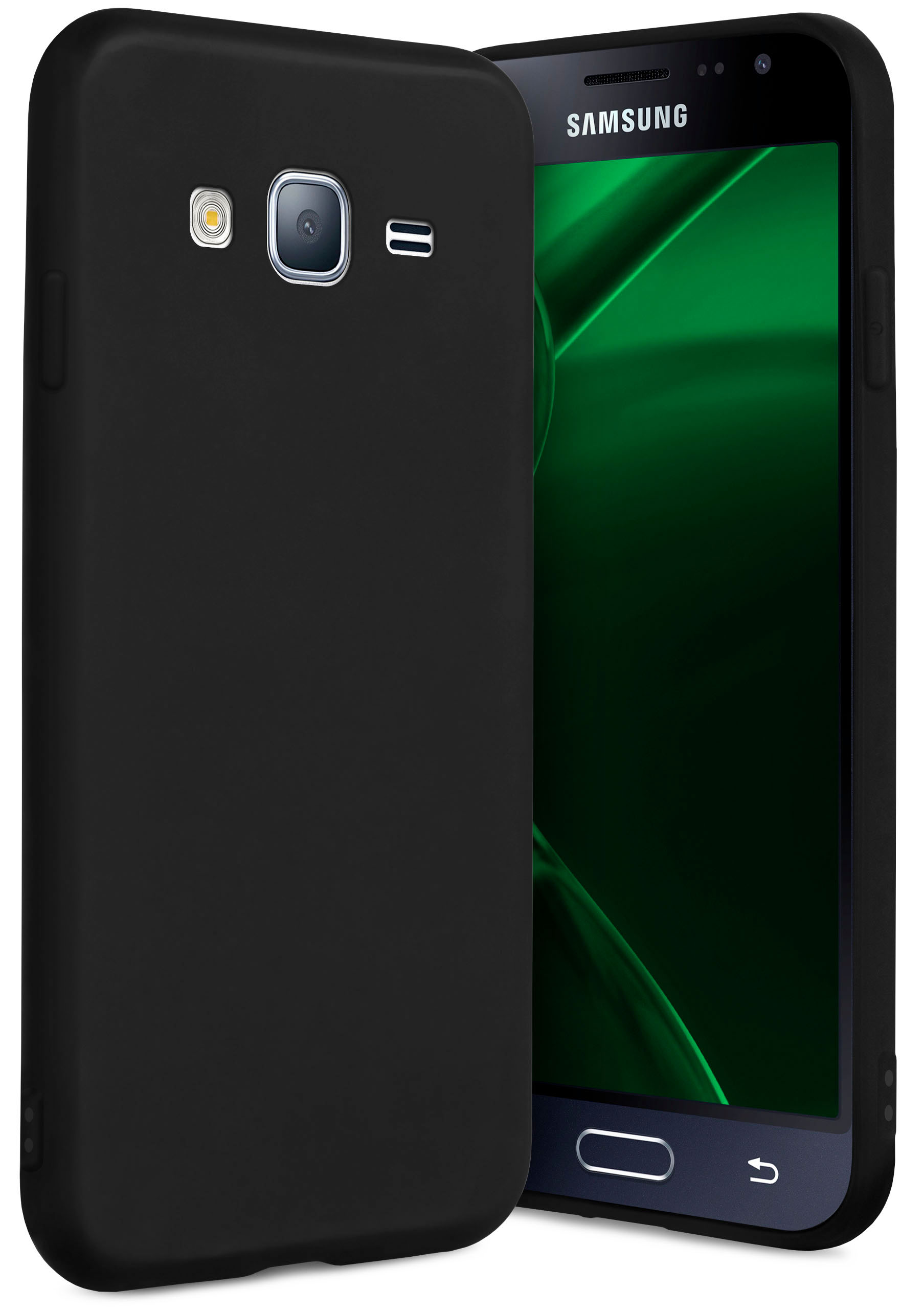 SlimShield ONEFLOW Backcover, J3 Pro Schwarz Case, Galaxy (2016), Samsung,