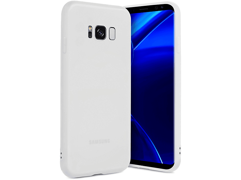 ONEFLOW SlimShield Pro Samsung, Case, Backcover, Galaxy S8 Weiß Plus