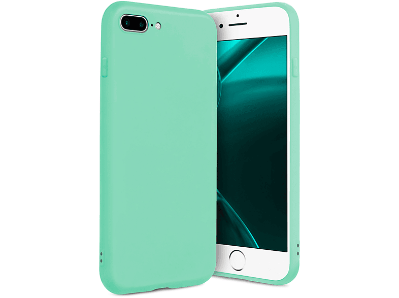 ONEFLOW SlimShield Pro Case, Backcover, / iPhone Türkis Plus 8 7 Apple, iPhone Plus