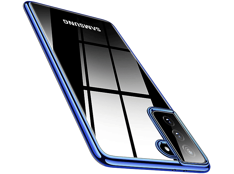 Backcover, Silikon Samsung, Galaxy Hülle, S22+, ARRIVLY Blau