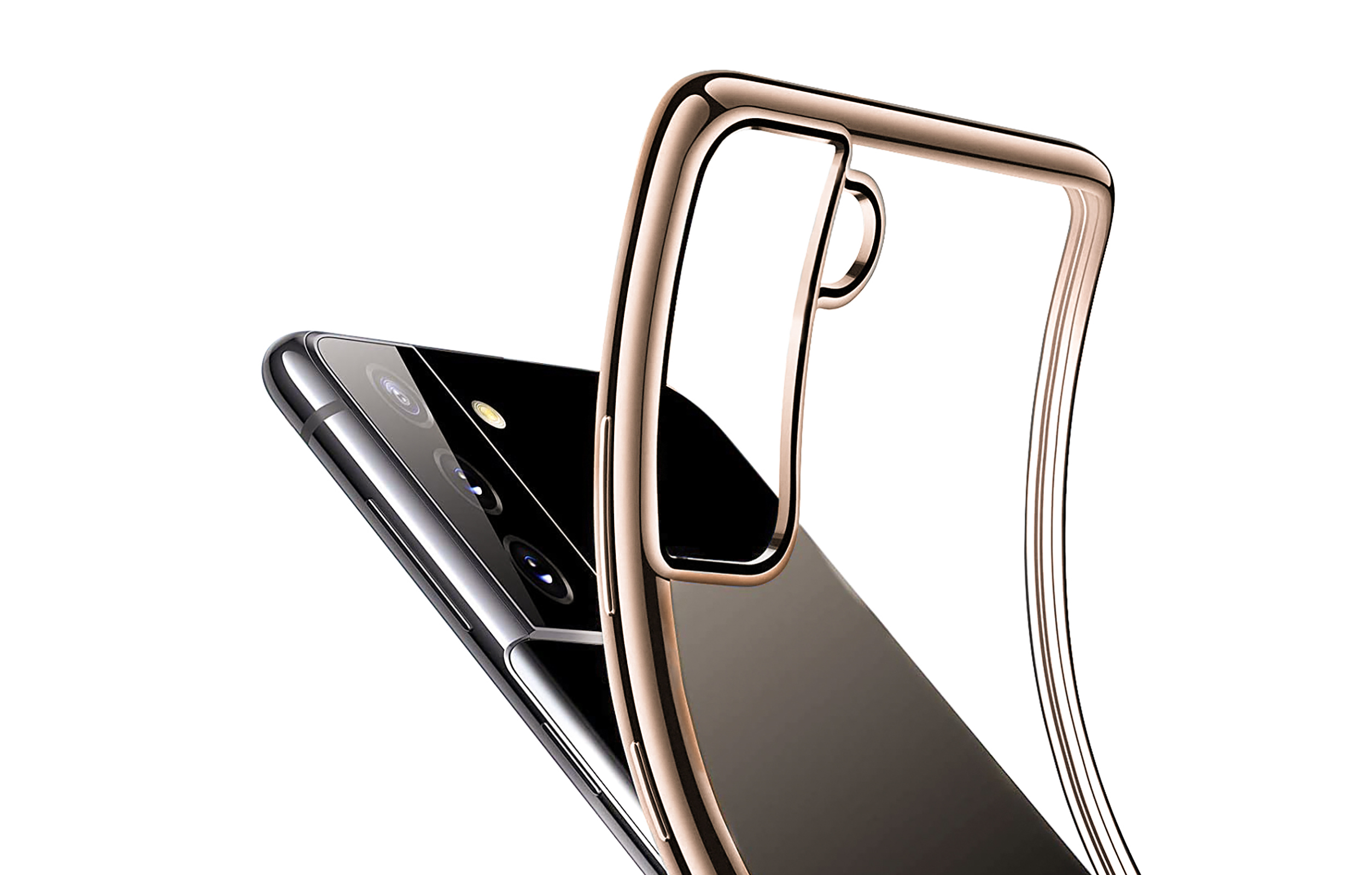 Gold Hülle, Silikon Samsung, ARRIVLY Galaxy S22+, Backcover,