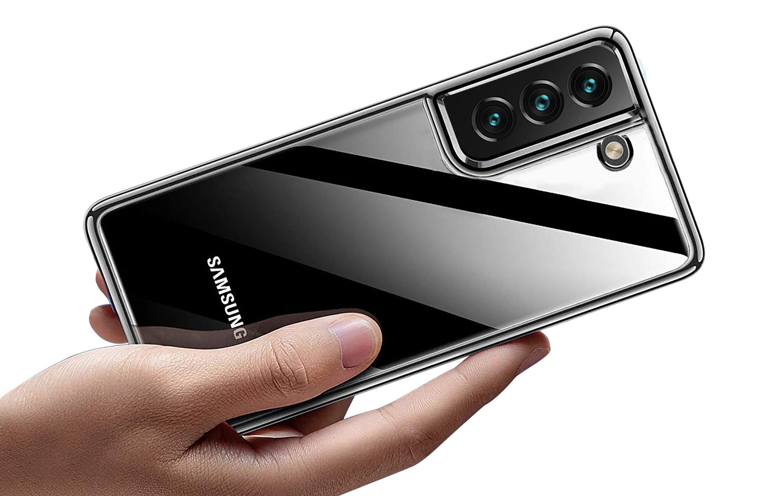 Samsung, Galaxy Backcover, ARRIVLY Silber Hülle, S22+, Silikon