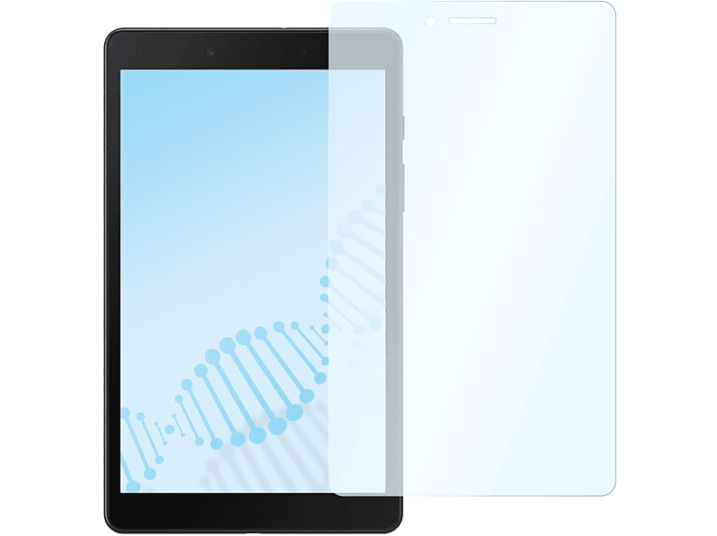 SLABO antibakterielle flexible Hybridglasfolie Displayschutz(für T295 8.0 Samsung \