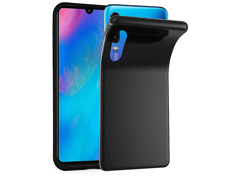 Cadorabo Custodia compatibile con Huawei P30 PRO in LIQUID NERO
