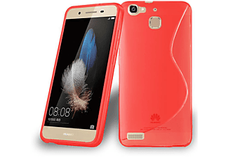 carcasa de móvil Funda flexible para móvil - Carcasa de TPU Silicona ultrafina;CADORABO, Huawei, G8 MINI / Enjoy 5S, rojo infierno