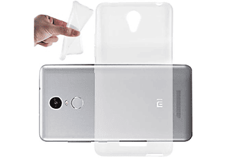 carcasa de móvil  - Funda flexible para móvil - Carcasa de TPU Silicona ultrafina CADORABO, Xiaomi, RedMi 3, transparente