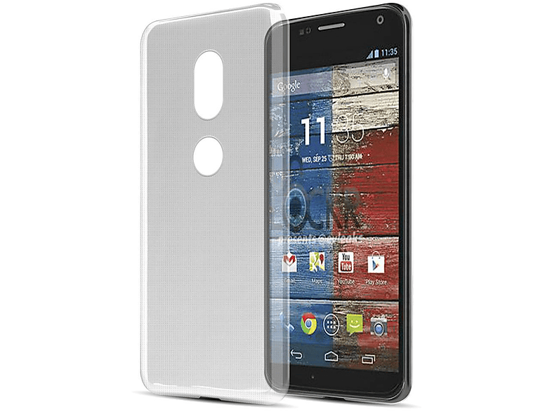 CADORABO Custodia in silicone TPU cover flessibile, Custodia per cellulare per MOTO G2 ,SEMI