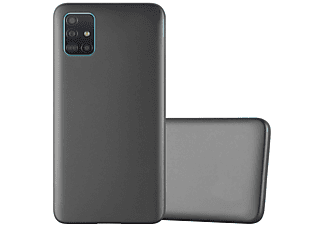 carcasa de móvil  - Funda flexible para móvil - Carcasa de TPU Silicona ultrafina CADORABO, Samsung, Galaxy A71 4G, metallic gris