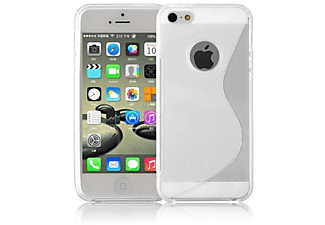 carcasa de móvil Funda flexible para móvil - Carcasa de TPU Silicona ultrafina;CADORABO, Apple, iPhone 5 / iPhone 5S / iPhone SE, semi transparente
