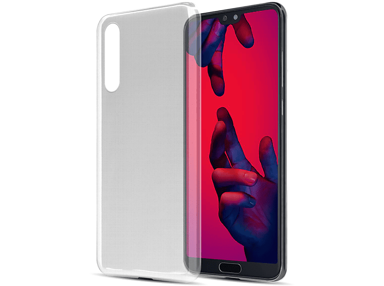 Cadorabo Cover Per Huawei P20 Pro - Custodia Morbida Candy Rosso, TPU Sottile Antiurto, Gel Case - 4