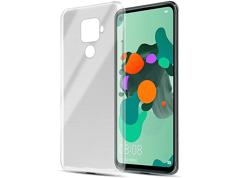 30 Schutzhülle, MATE CADORABO TPU TRANSPARENT Slim Backcover, VOLL AIR Huawei, Ultra LITE,