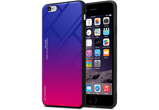 carcasa de móvil  - Funda flexible para móvil - Carcasa de TPU Silicona ultrafina CADORABO, Apple, iPhone 6 PLUS / 6S PLUS, púrpura - rojo