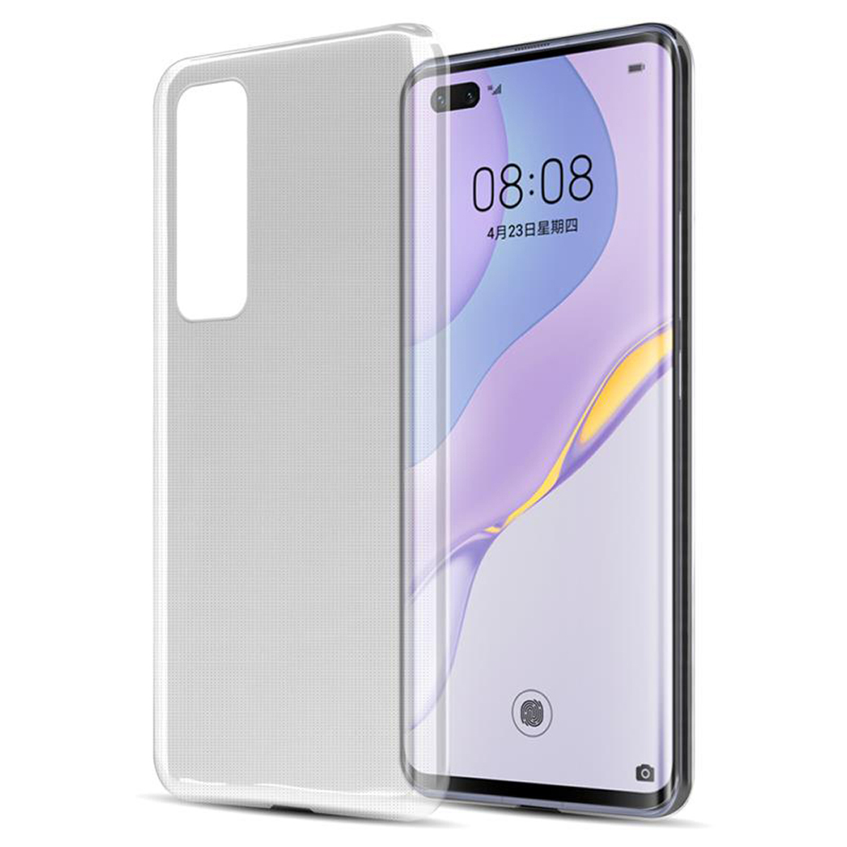 CADORABO TPU Ultra Slim AIR PRO NOVA 7 5G, TRANSPARENT Backcover, Huawei, Schutzhülle, VOLL