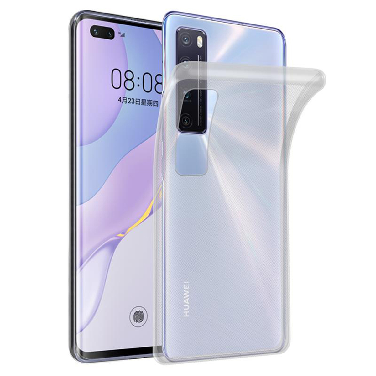 CADORABO TPU Ultra Slim AIR PRO NOVA 7 5G, TRANSPARENT Backcover, Huawei, Schutzhülle, VOLL