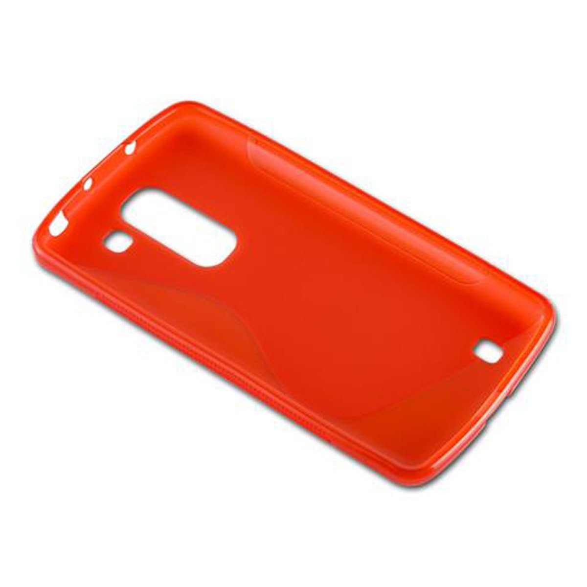 CADORABO TPU S-Line Handyhülle, INFERNO G ROT 2, LG, PRO OPTIMUS Backcover
