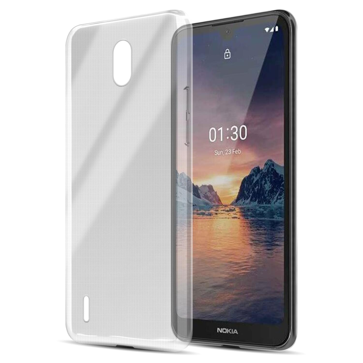 TPU Ultra AIR VOLL Schutzhülle, Slim 1.3, CADORABO TRANSPARENT Backcover, Nokia,