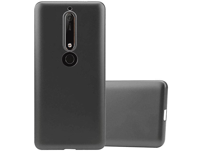 Custodia Cadorabo Per HTC U PLAY | Grigio Metallizzato | Cover Sottile TPU Antiurto | Bordo Rialzato - 3