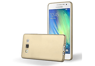 carcasa de móvil Funda flexible para móvil - Carcasa de TPU Silicona ultrafina;CADORABO, Samsung, Galaxy A5 2015, metallic oro rosa
