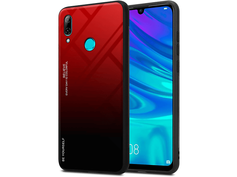 Cadorabo Custodia per Huawei P SMART 2019 in CANDY BLU