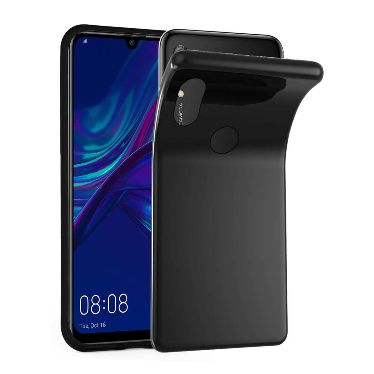 AIR SCHWARZ Huawei / Ultra CADORABO Schutzhülle, P 2019, 10 LITE TPU SMART Honor, Backcover, Slim