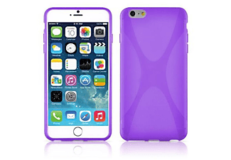 carcasa de móvil  - Funda flexible para móvil - Carcasa de TPU Silicona ultrafina CADORABO, Apple, iPhone 6 PLUS / iPhone 6S PLUS, orquídea violeta