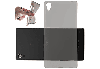 carcasa de móvil Funda flexible para móvil - Carcasa de TPU Silicona ultrafina;CADORABO, Sony, Xperia Z5 Premium, transparente negro