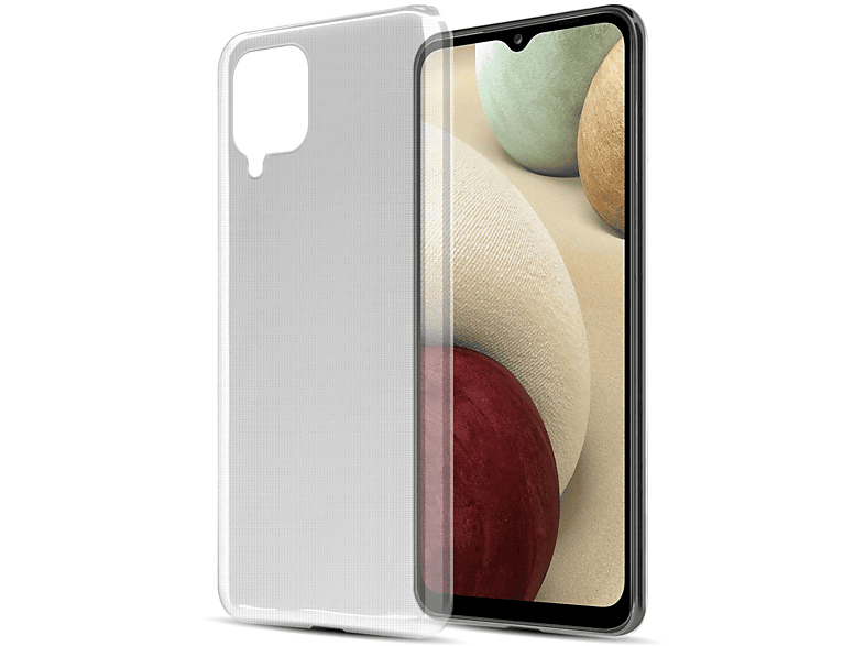 CADORABO TPU Backcover, Schutzhülle, Galaxy Ultra Samsung, M12, TRANSPARENT VOLL AIR A12 / Slim