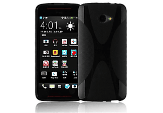 carcasa de móvil Funda flexible para móvil - Carcasa de TPU Silicona ultrafina;CADORABO, HTC, BUTTERFLY S, óxido negro