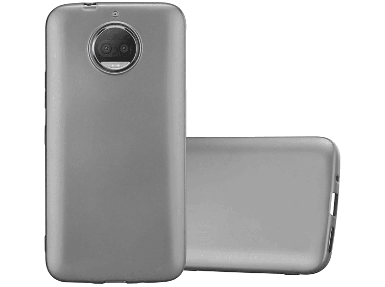 Cadorabo Custodia Libro per Motorola MOTO G5S in AZZURRO SCURO NERO