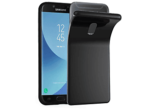 carcasa de móvil Funda flexible para móvil - Carcasa de TPU Silicona ultrafina;CADORABO, Samsung, Galaxy J7 2018, negro
