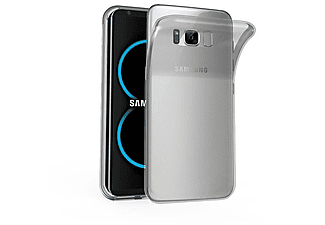 carcasa de móvil Funda flexible para móvil - Carcasa de TPU Silicona ultrafina;CADORABO, Samsung, Galaxy S8, transparente negro