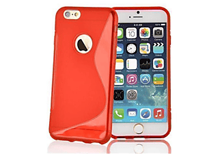 carcasa de móvil Funda flexible para móvil - Carcasa de TPU Silicona ultrafina;CADORABO, Apple, iPhone 6 / iPhone 6S, rojo infierno