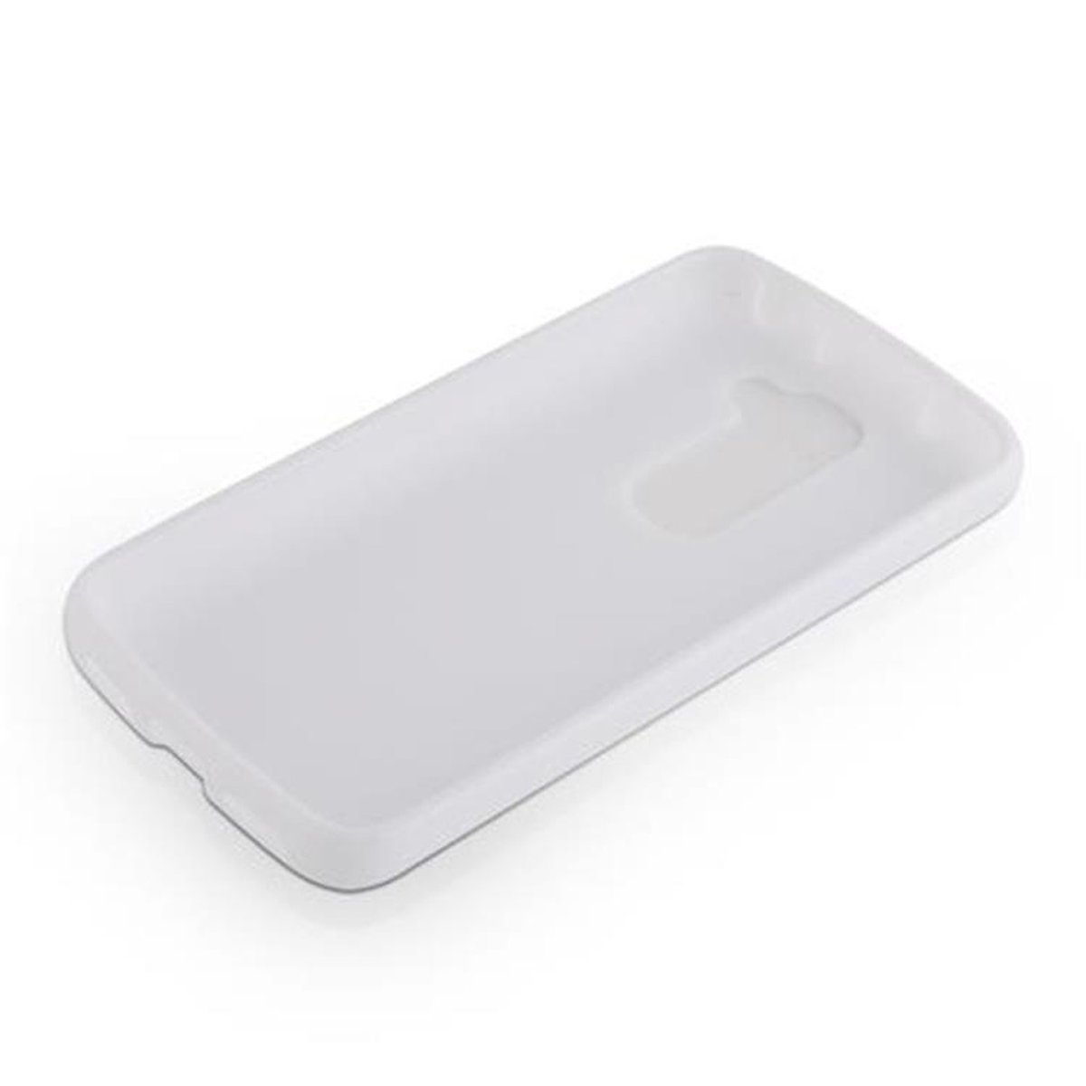 TPU CADORABO MAGNESIUM WEIß G2 X-Line Backcover, Schutzhülle, MINI, LG,