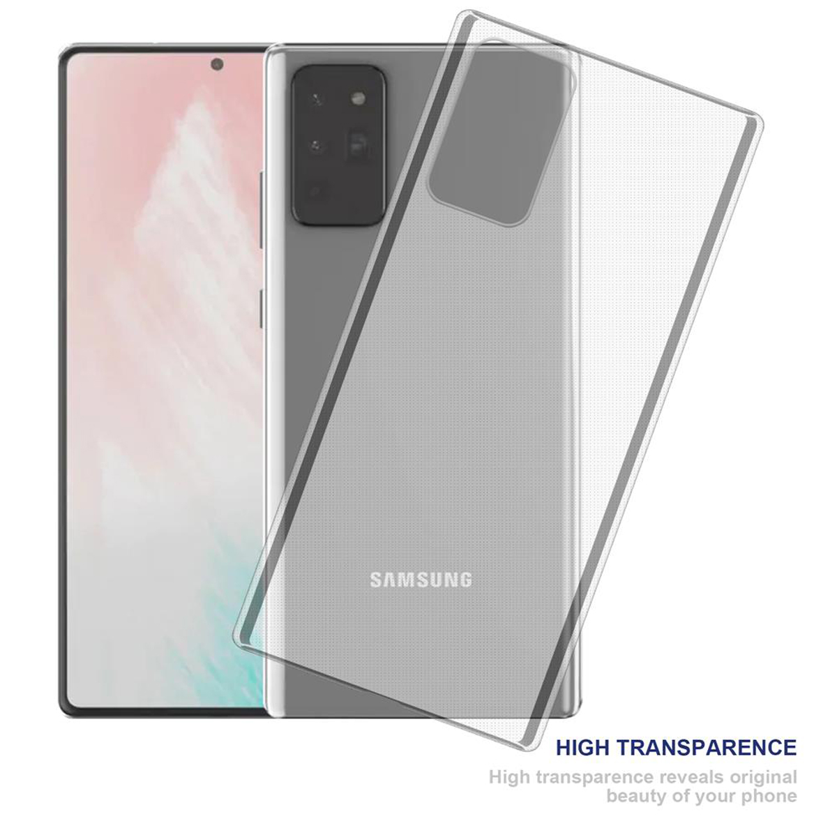 CADORABO TPU Ultra Slim PLUS, Samsung, VOLL Backcover, NOTE Galaxy Schutzhülle, TRANSPARENT 20 AIR