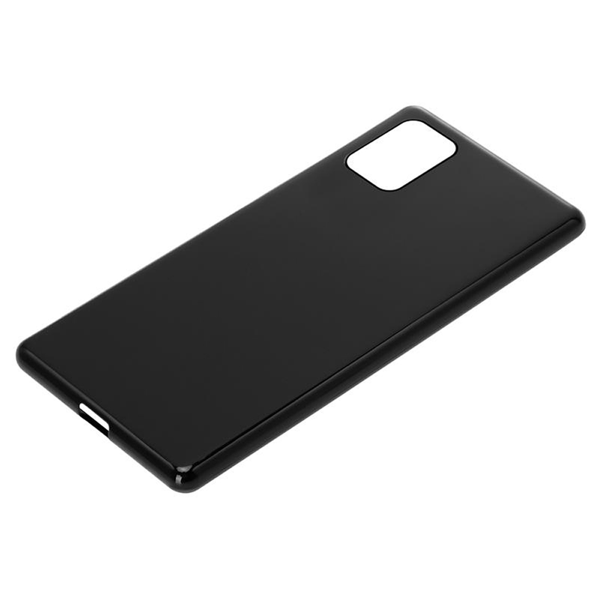 CADORABO TPU Ultra Slim AIR Backcover, Samsung, Galaxy SCHWARZ Schutzhülle, 5G, A51