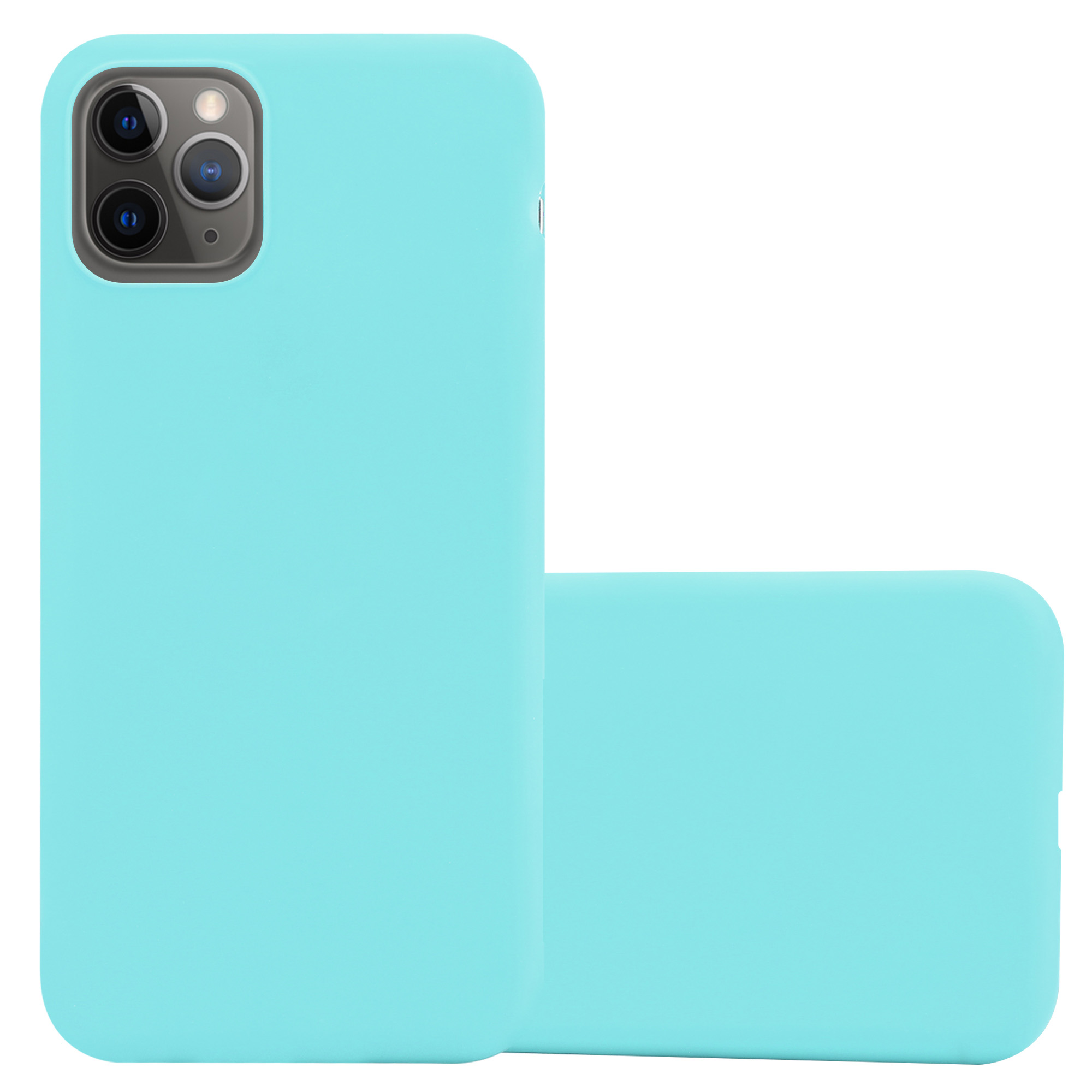 im iPhone Backcover, Hülle CADORABO BLAU 13 PRO, TPU Candy Apple, Style, CANDY