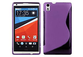 carcasa de móvil Funda flexible para móvil - Carcasa de TPU Silicona ultrafina;CADORABO, HTC, Desire 816, orquídea violeta