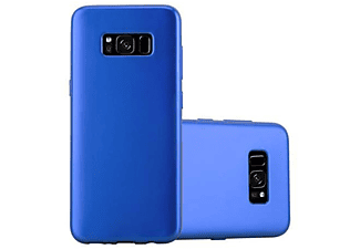 carcasa de móvil Funda flexible para móvil - Carcasa de TPU Silicona ultrafina;CADORABO, Samsung, Galaxy S8, naranja azul blanco