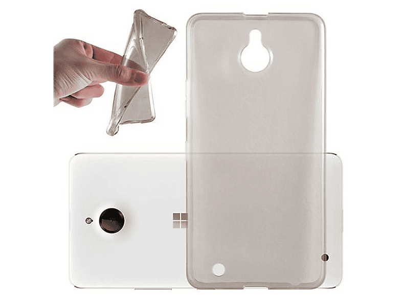Cadorabo Custodia per Nokia Lumia 625 in JELLY ROSSO - Morbida Cover Protettiva Sottile di Silicone TPU con Bordo Protezione - Ultra Slim Case Antiurto Gel Back Bumper Guscio