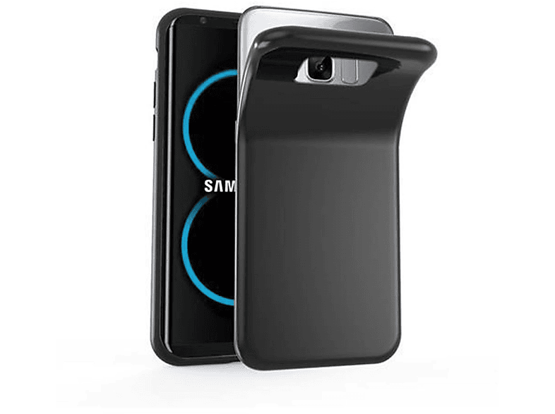 CADORABO TPU SCHWARZ S8, Slim AIR Ultra Samsung, Schutzhülle, Backcover, Galaxy