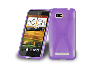 carcasa de móvil Funda flexible para móvil - Carcasa de TPU Silicona ultrafina;CADORABO, HTC, ONE SU, orquídea violeta