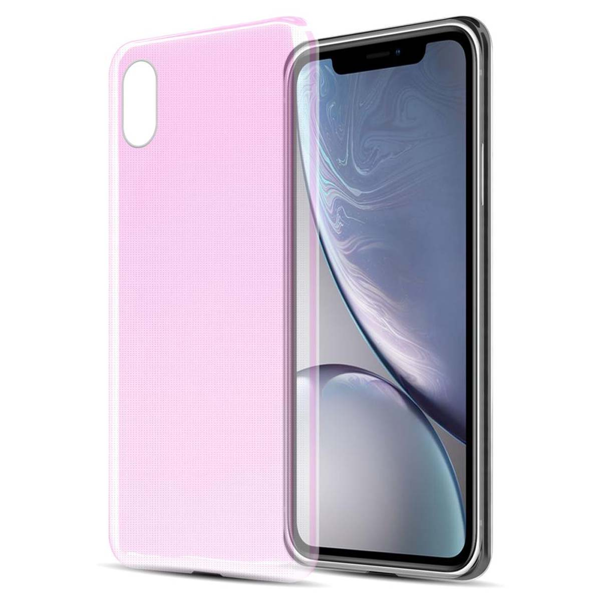 AIR TPU Ultra XR, Slim Backcover, Schutzhülle, PINK TRANSPARENT Apple, iPhone CADORABO