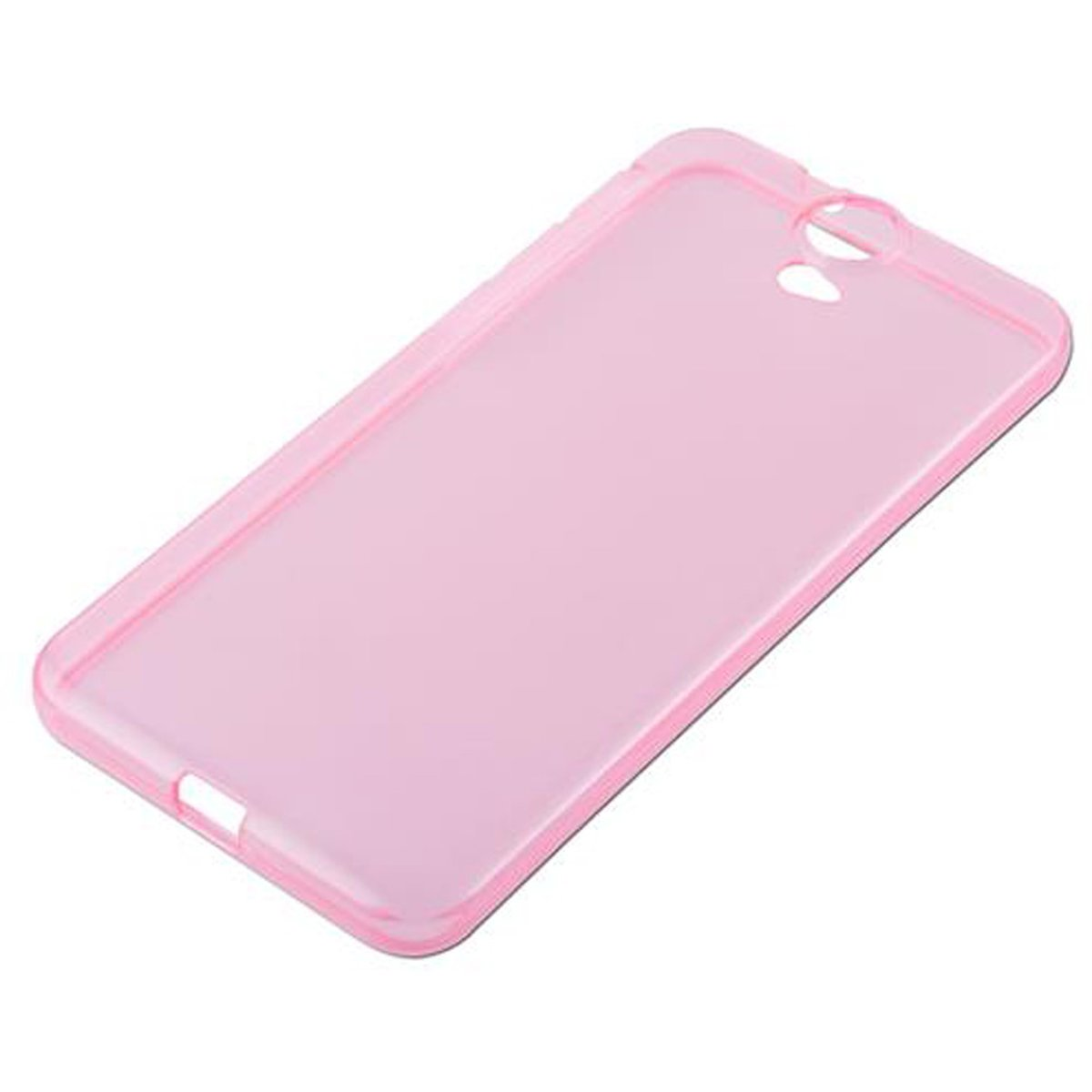 CADORABO TPU Ultra ONE TRANSPARENT Backcover, AIR HTC, PINK E9, Slim Schutzhülle