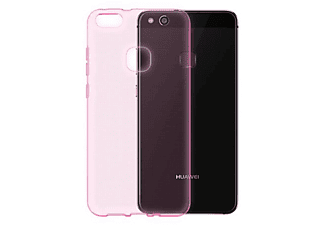 carcasa de móvil  - Funda flexible para móvil - Carcasa de TPU Silicona ultrafina CADORABO, Huawei, P10 LITE, transparente rosa